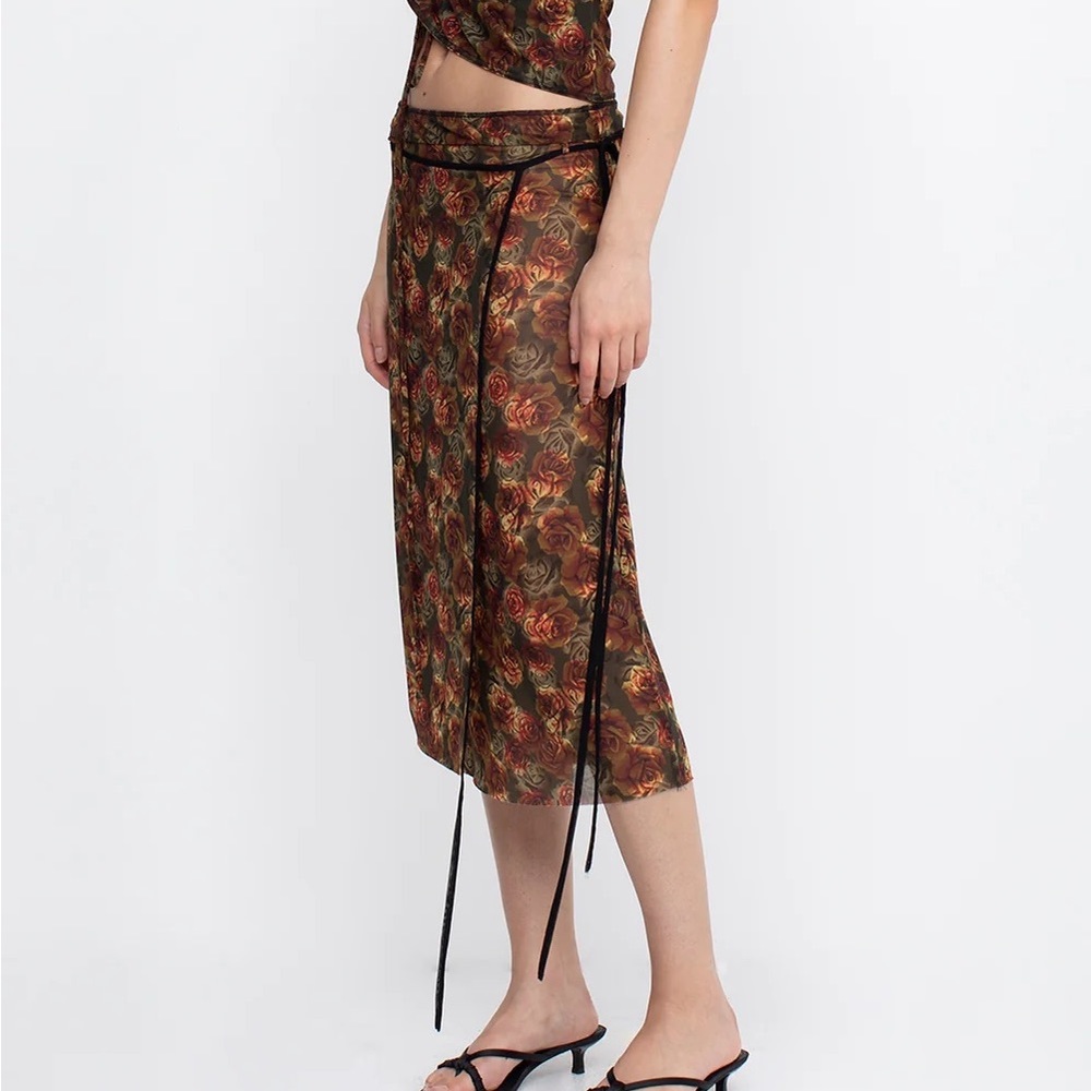 BEC + BRIDGE brand new Nola wrap midi skirt